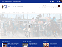 Tablet Screenshot of markhamfair.ca